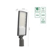 Lampadaire LED Spectrum 100W - Ø60mm, IP66, 152lm/W