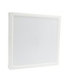 Plafonnier LED 24W - 29 x 29cm, hauteur : 3,8cm, bord blanc