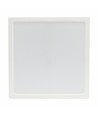 Plafonnier LED 24W - 29 x 29cm, hauteur : 3,8cm, bord blanc