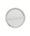 Plafonnier LED 24W - Ø29cm, hauteur : 3,8cm, bordure blanche