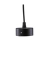 CHLOE Slim GU11/MR11 Suspension Base 250V IP20 40x500+1m Câble, Noir, Angle de Faisceau Réglable, Sans Source Lumineuse