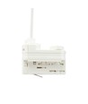 Suspension GU11 CHLOE Slim pour rail triphasé - 250V, Blanc, Sans source lumineuse, IP20, 40x500+1m de câble