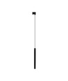 Suspension triphasée GU11/MR11 CHLOE SLIM - Sans source lumineuse, 250V, IP20, 40x50cm+1m de câble, Noir