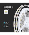Kit RGB+WW : bande LED 5m, 60 LED, 10,8W, contrôleur et transformateur