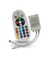 Kit RGB : bande LED 15m 60 LED, 10W, contrôleur et transformateur - 24V