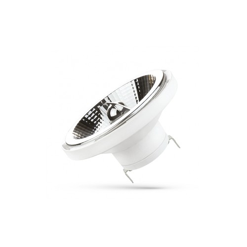 Spot LED G53 15W - 12V, AR111, Blanc