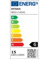 Spot LED G53 15W - 12V, AR111, Blanc