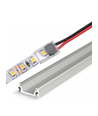 Connecteur pour bande LED 8 mm à fils séparés - Fin, IP20, pour bandes unies, pour profils en aluminium