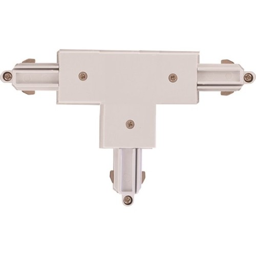 Outlet : Halo Track 230V, Connecteur en T Blanc