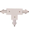 Outlet : Halo Track 230V, Connecteur en T Blanc