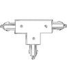 Outlet : Halo Track 230V, Connecteur en T Blanc