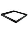 Cadre noir pour montage en applique de panneaux LED 60x60