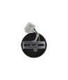 Spot LED pour ampoule GU10, noir, Bardo