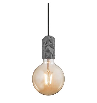 Suspension Nordlux Hang E27, Gris