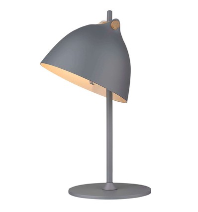 Halo Design - Lampe de table ÅRHUS Ø18, Gris/Bois