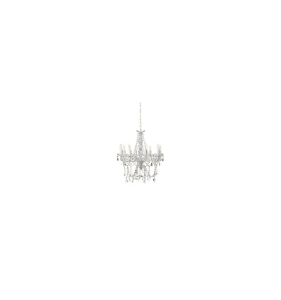 Lustre LED IMPERIAL, 8 bras, E14, Nielsen Light - Verre/métal