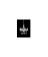Lustre LED IMPERIAL, 8 bras, E14, Nielsen Light - Verre/métal