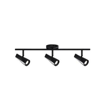 Plafonnier LED KILE, 3x4,5W, Nielsen Light - Noir