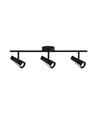 Plafonnier LED KILE, 3x4,5W, Nielsen Light - Noir