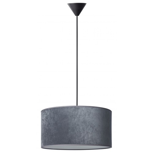 Suspension MILANO, E27, Ø40, Nielsen Light - gris/noir