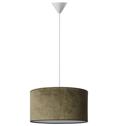 Suspension MILANO, E27, Ø40, Nielsen Light - kaki/blanc