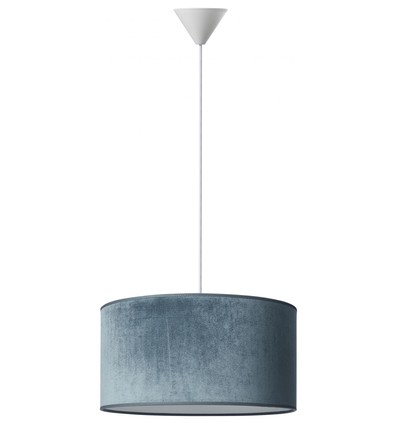 Suspension MILANO, E27, Ø40, Nielsen Light - pétrole/blanc