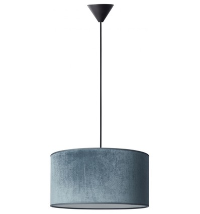 Suspension MILANO, E27, Ø40, Nielsen Light - pétrole/noir