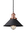 Suspension NEKSØ, E27, Ø22, Nielsen Light - cuivre/noir