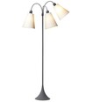 Lampadaire E27 TRAFIK, Nielsen Light - Gris - Blanc