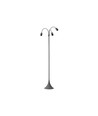 Lampadaire E27 TRAFIK, Nielsen Light - Gris - Turquoise, bleu clair, pétrole