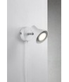 Nordlux Eik Applique Murale, GU10, Blanc