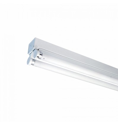 Réglette LED T8 150cm - Pour 2x tubes LED 150cm, IP20 intérieur