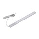 Éclairage LED pour placard 50 cm - 6 mm de hauteur, 12V DC, 4W, avec embout