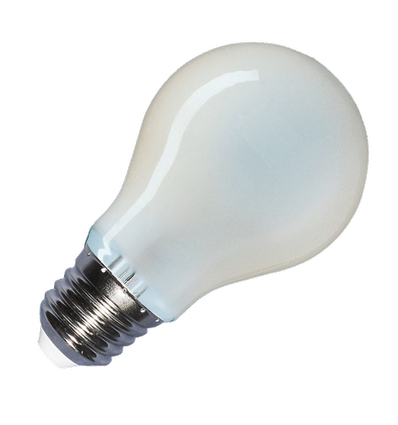 Ampoule LED E27 8W - Filament carbone, dépolie, A67