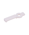 20 clips de montage blancs pour bande LED - 10 mm, compatibles avec bandes IP20