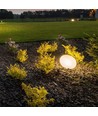 Pierre LED RGB V-Tac - Rechargeable, avec télécommande, 33x25x17 cm