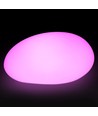 Pierre LED RGB V-Tac - Rechargeable, avec télécommande, 33x25x17 cm