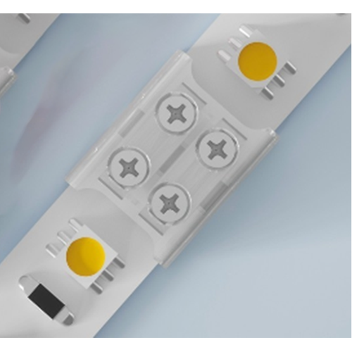 Connecteur à vis pour bande LED - 10mm, monochrome, IP20, 5V-24V