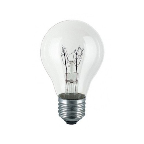 Ampoule incandescente 40W E27 claire - 460 lm, dimmable, A55