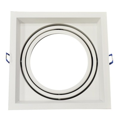 Spot encastrable G53 AR111 - Blanc, 17,4 x 17,4 cm