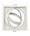 Spot encastrable G53 AR111 - Blanc, 17,4 x 17,4 cm