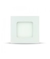 Panneau LED encastrable 3W 8,4x8,4cm - Découpe : 7,3 x 7,3 cm, Dimensions : 8,4 x 8,4 cm
