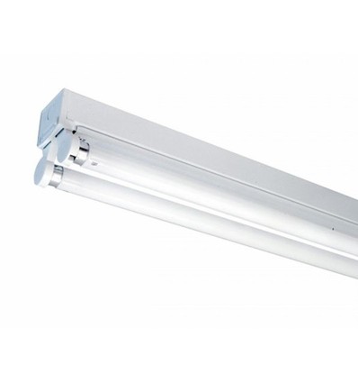 Réglette LED T8 120cm - Pour 2x tubes LED 120cm, IP20 intérieur