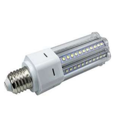 Ampoule LED E27 15W - 360°, verre dépoli