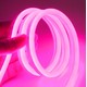 5m 8W par mètre Rose 8x16 Neon Flex LED - 12V DC, IP67