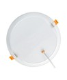 Panneau LED encastrable 18W Ø17cm - IP54 extérieur, perçage : Ø14,5 cm, dimensions : Ø17 cm