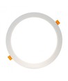 Panneau LED encastrable 18W Ø17cm - IP54 extérieur, perçage : Ø14,5 cm, dimensions : Ø17 cm
