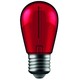 Ampoule LED E27 1W - Rouge, filament de carbone