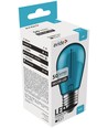 Ampoule LED E27 1W - Bleue, filament