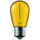 Ampoule LED E27 1W - Jaune, filament de carbone